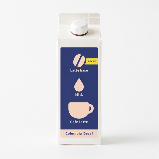 デカフェ 無糖 カフェラテベース （希釈） 500ml コロンビア