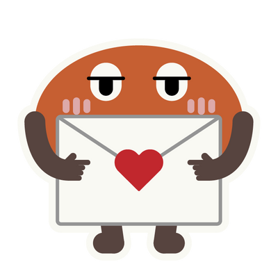 コーヒー豆のキャラクター『イルミオくん』のピュアモード