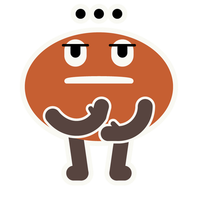 コーヒー豆のキャラクター『イルミオくん』の研究モード